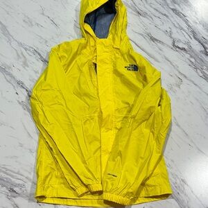 The North Face Bright Yellow Hooded Jacket